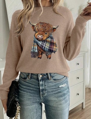 Bluza SHEIN, maro