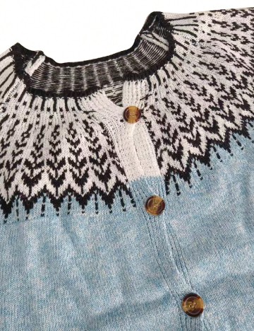Cardigan SHEIN, albastru