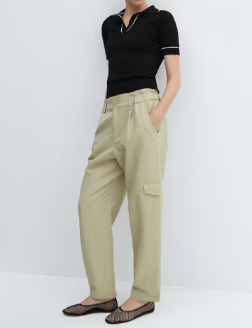 Tricou Mango, negru
