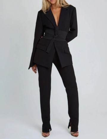 Sacou SHEIN, negru