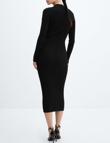 Rochie medie Mango, negru