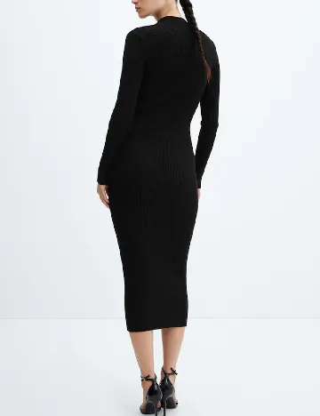 Rochie medie Mango, negru