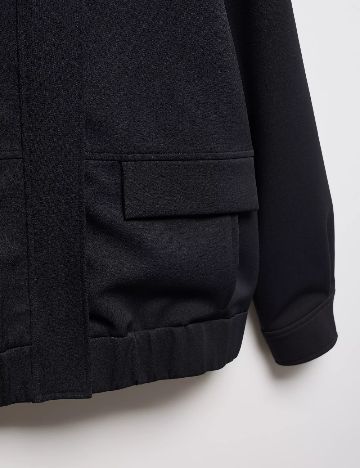 Jacheta Oversize Mango, negru