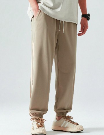 Pantaloni SHEIN, maro deschis