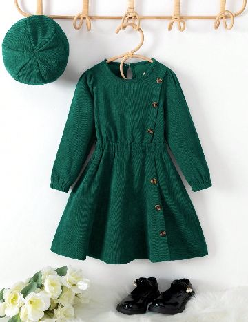 Rochie Shein Kids, verde
