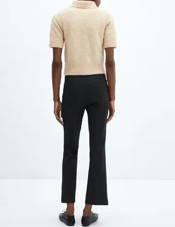 Pantaloni Mango, negru