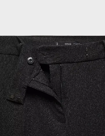 Pantaloni Mango, negru