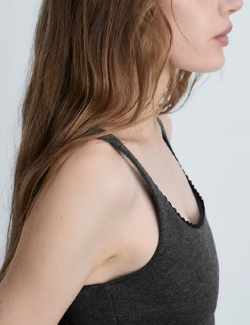 Rochie scurta Mango, gri