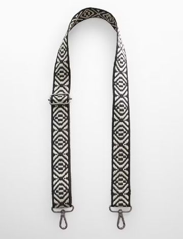 Curea Mango Teen, alb/negru