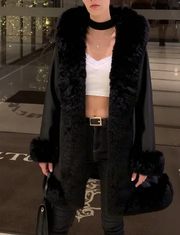 Palton Giolshon, negru