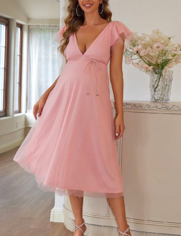 Rochie medie SHEIN Maternity, roz