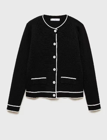 Cardigan Mango, negru