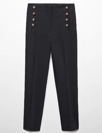 Pantaloni Mango, negru