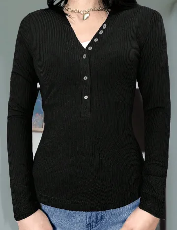 Bluza SHEIN, negru