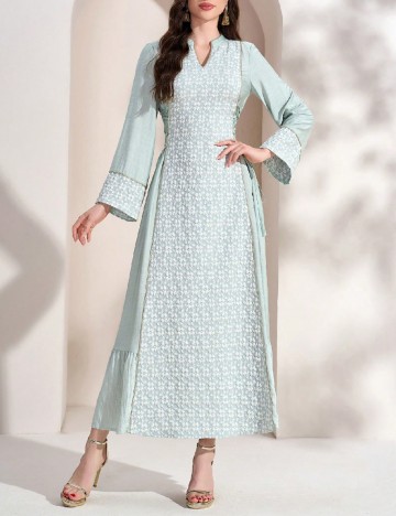 Rochie lunga Toleen, verde