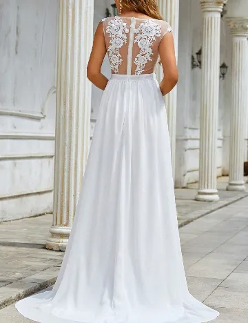 Rochie lunga SHEIN, alb