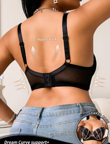 Sutien SHEIN CURVE, negru