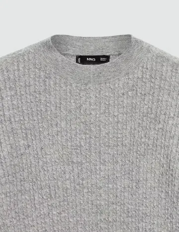 Tricou Mango, gri