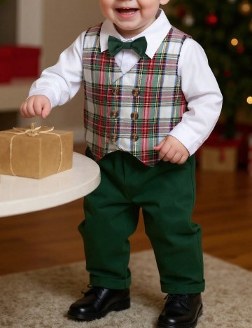 Costum Shein Kids, verde