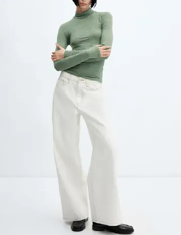 Bluza Mango, verde