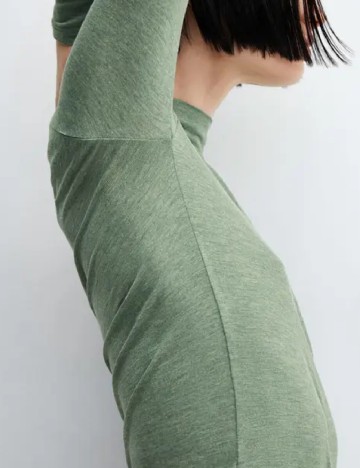 Bluza Mango, verde