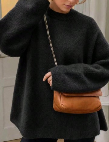 Pulover SHEIN, negru