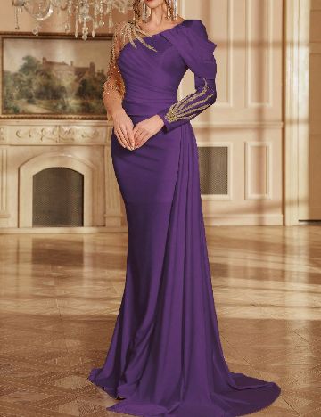 Rochie lunga SHEIN, mov