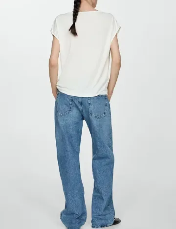 Bluza Mango, ecru