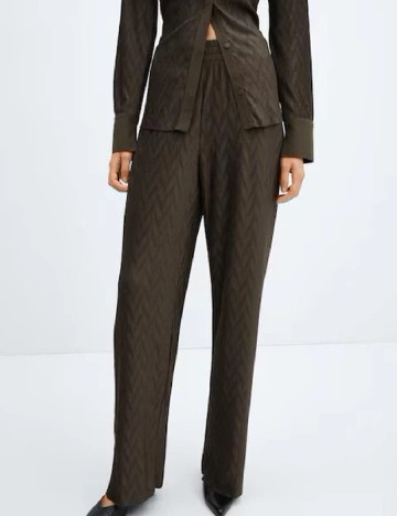 Pantaloni Mango, verde