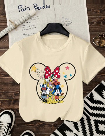 Tricou SHEIN, crem