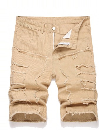 Pantaloni scurti SHEIN, maro