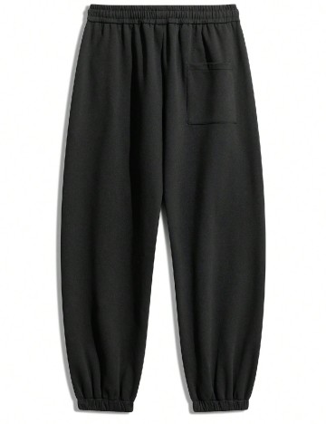 Compleu SHEIN Plus Size Men, negru