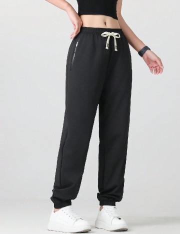 Pantaloni SHEIN, negru