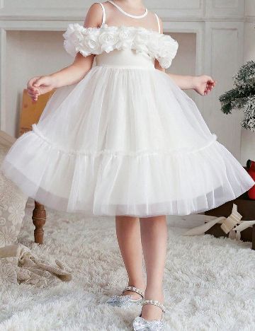 Rochie Shein Kids, alb