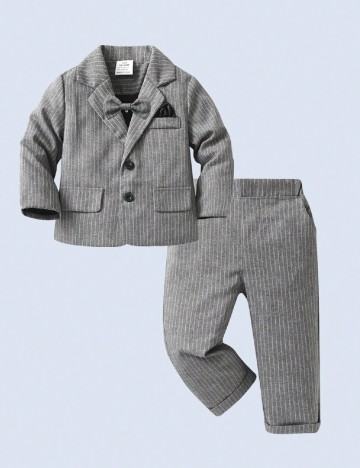 Costum Shein Kids, gri