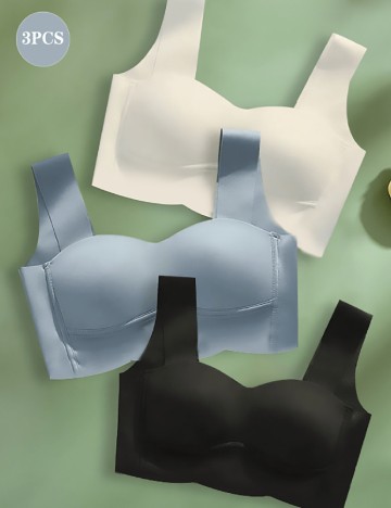 Set sutiene 3 bucati SHEIN, mix culori