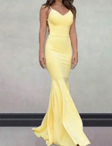 Rochie lunga SHEIN, galben
