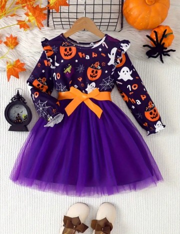 Rochie Shein Kids, mix culori