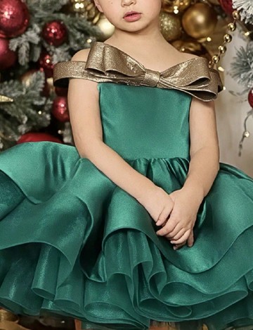 Rochie Shein Kids, verde