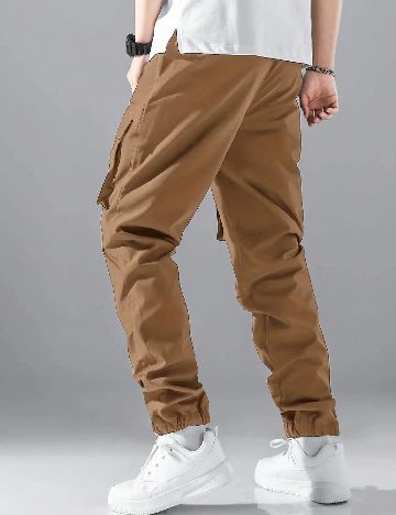 Pantaloni Shein Kids, maro