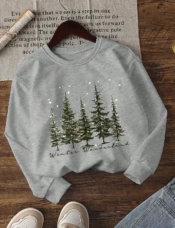 Bluza SHEIN, gri