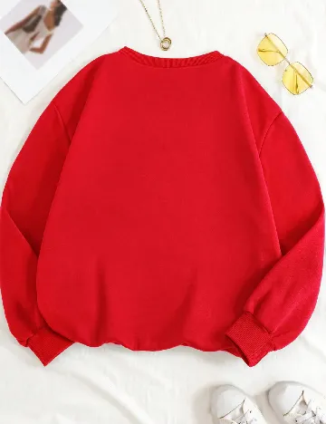 Bluza SHEIN, rosu
