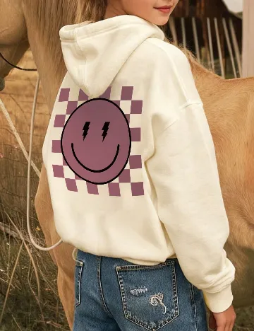 Hanorac Shein Kids, crem