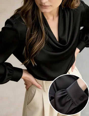 Bluza SHEIN, negru