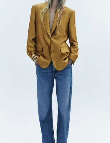 Sacou Oversize SHEIN, galben