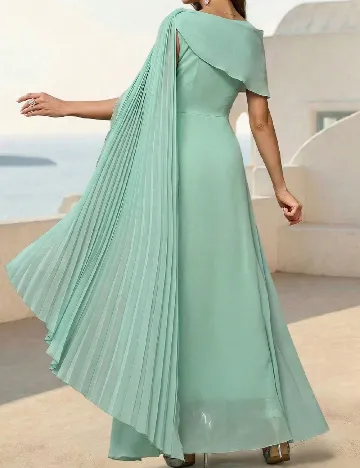 Rochie lunga Toleen, verde