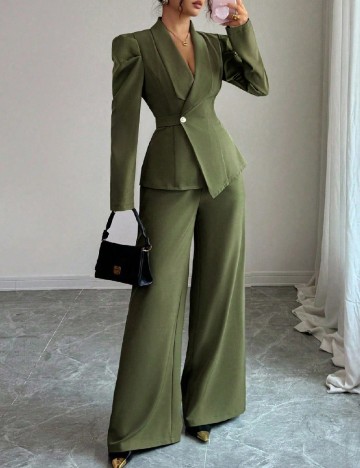 Compleu SHEIN CURVE, verde