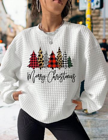 Bluza SHEIN, alb