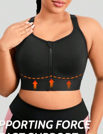 Bustiera SHEIN CURVE, negru