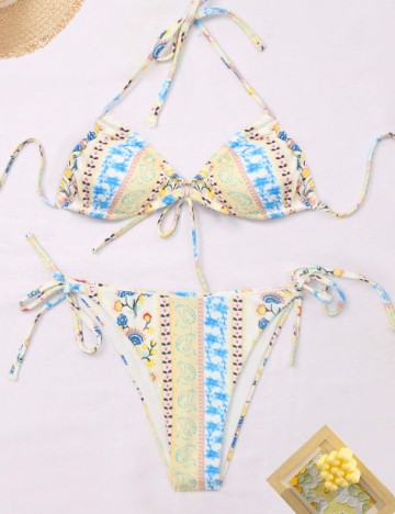 Costum de baie SHEIN, mix culori